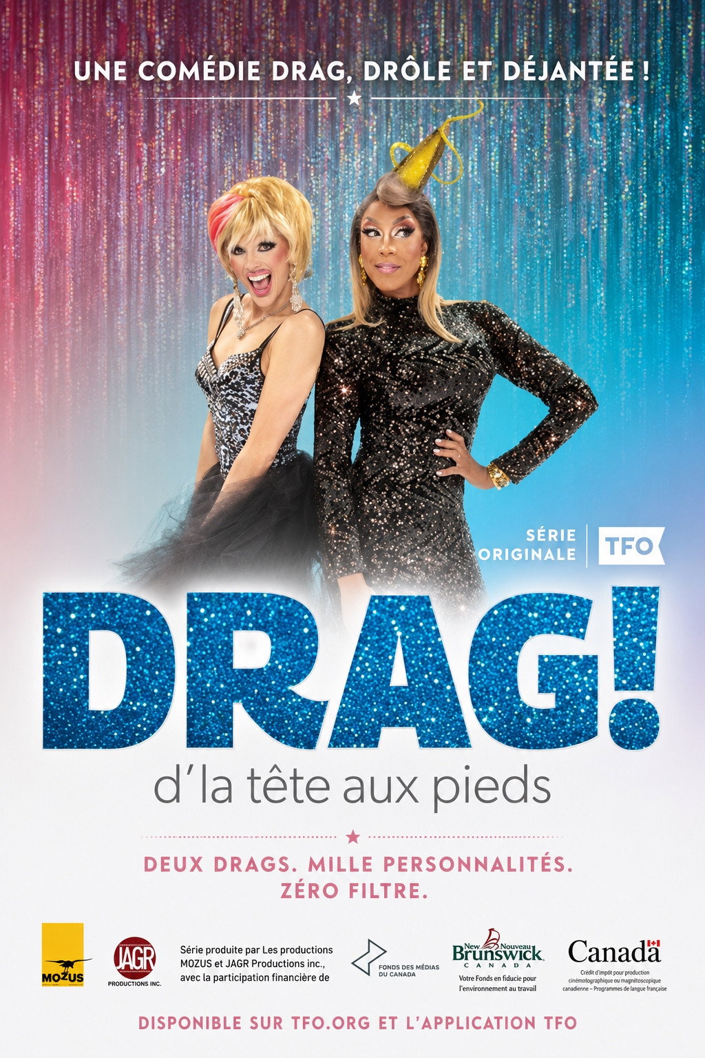 poster tv Drag! D'la tête aux pieds
