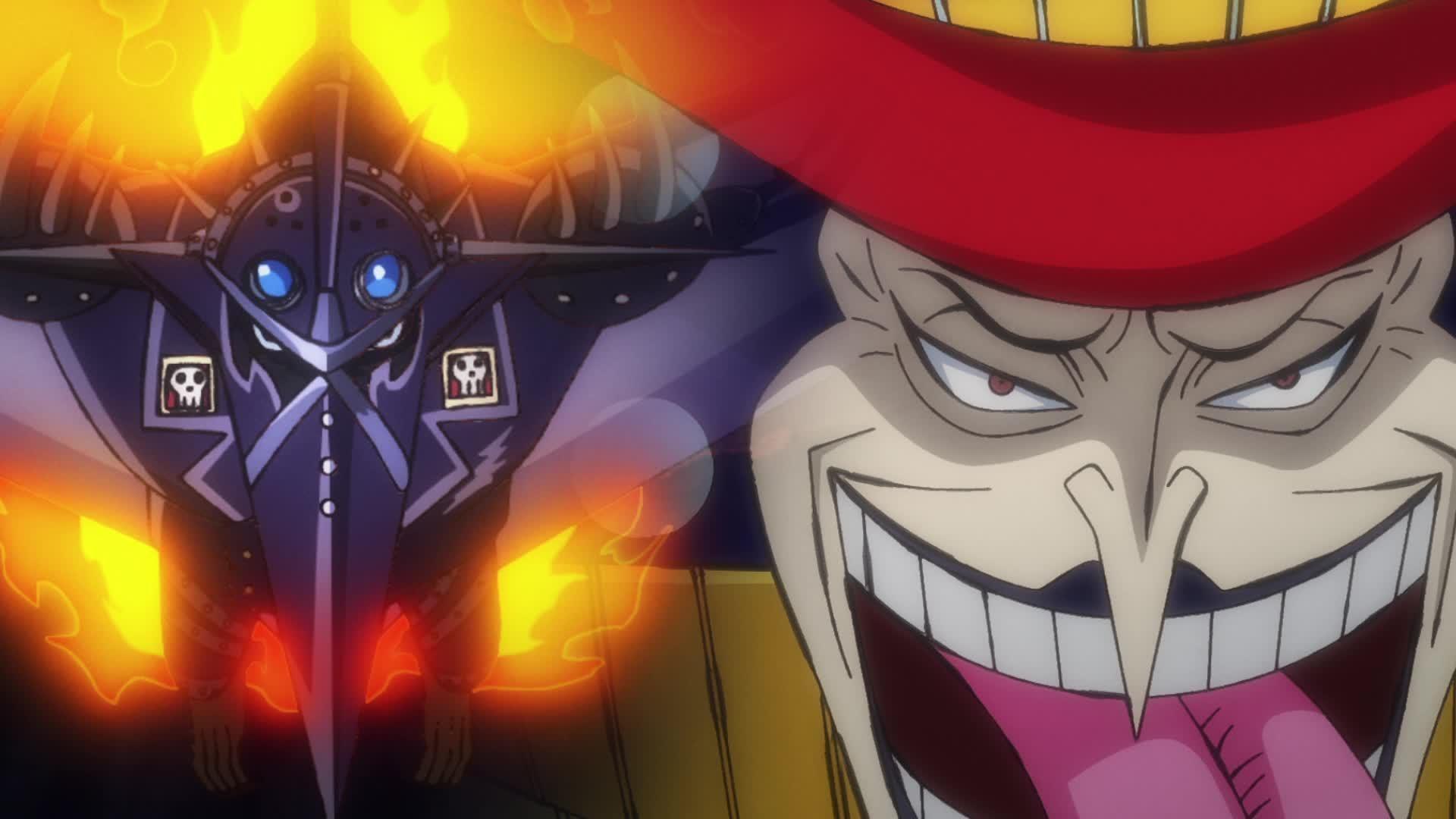 One Piece Season 21 :Episode 988  Reinforcements Arrive! The Commander of the Whitebeard Pirates!