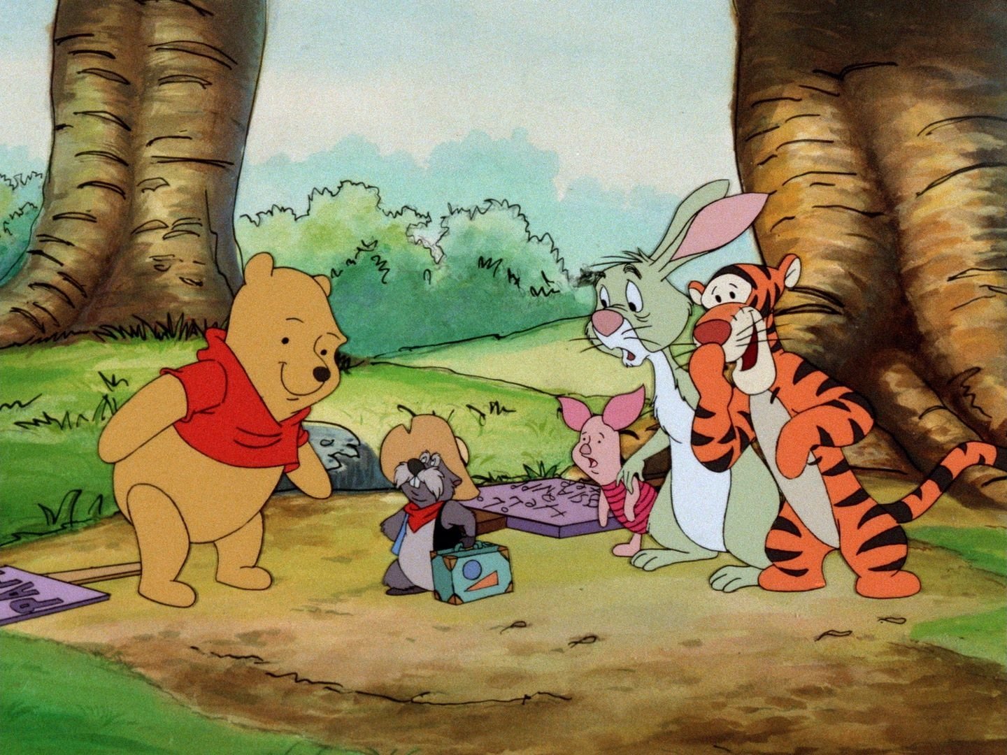 The New Adventures of Winnie the Pooh Season 4 :Episode 8  Cloud, Cloud Go Away