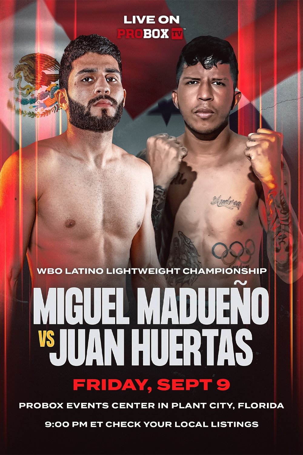 Juan Huertas vs. Miguel Madueno Juan Huertas vs. Miguel Madueno