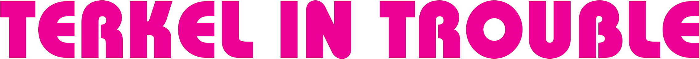Terkel in Trouble Logo