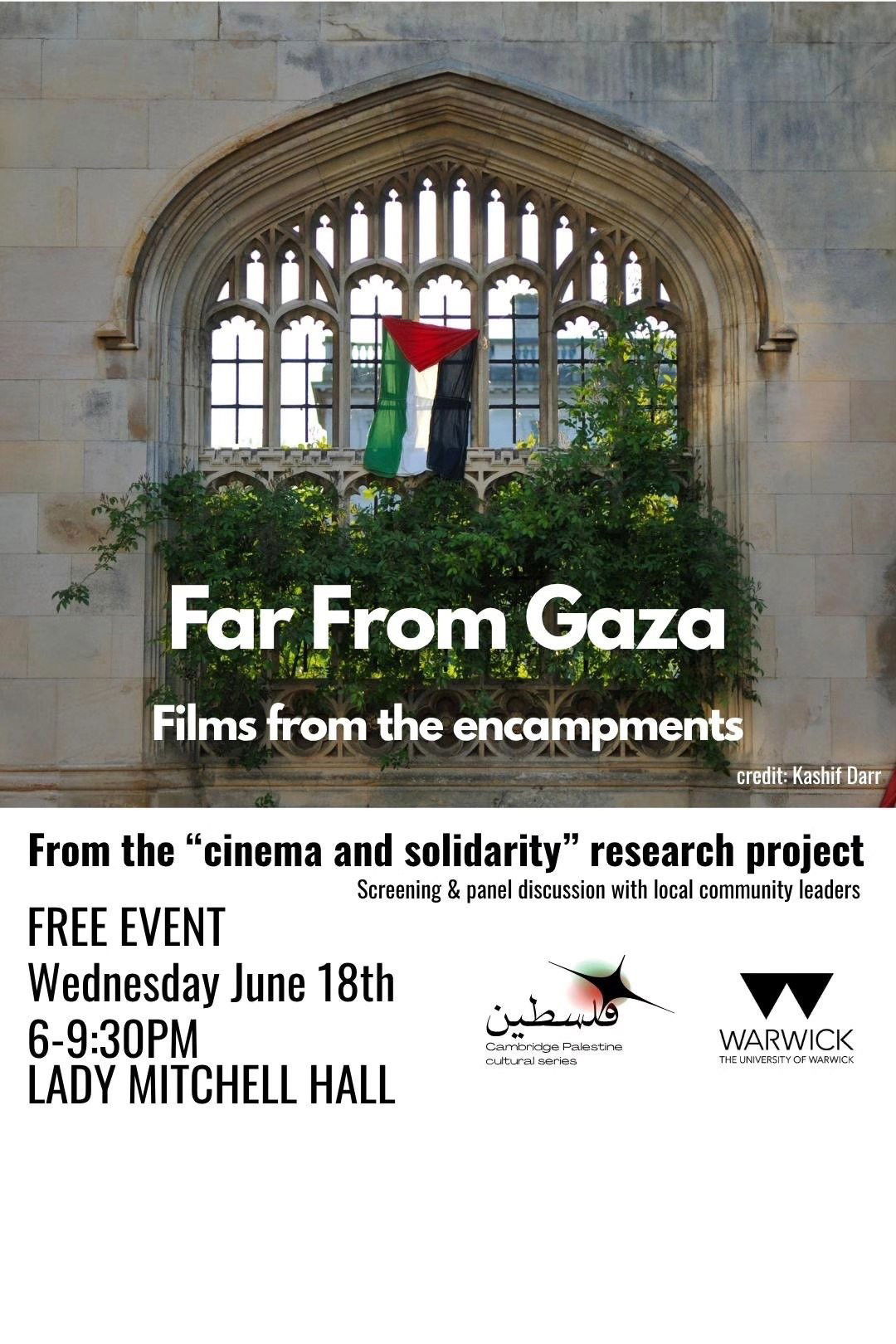 Far From Gaza: Films from the Encampments