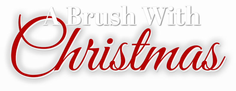 A Brush with Christmas Logo
