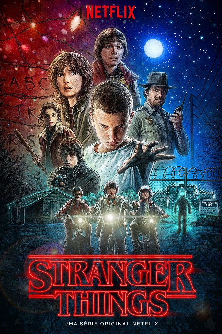Imagem de fundo de Stranger Things