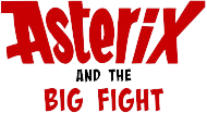 Asterix and the Big Fight Logo