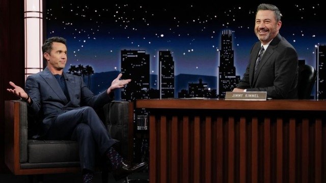 Jimmy Kimmel Live! - Season 21 Episode 25 : Rob McElhenney, Emayatzy Corinealdi