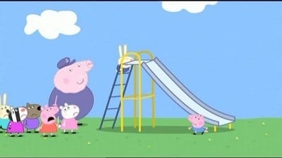 Peppa Pig Season 3 :Episode 22  Grandpa At The Playground