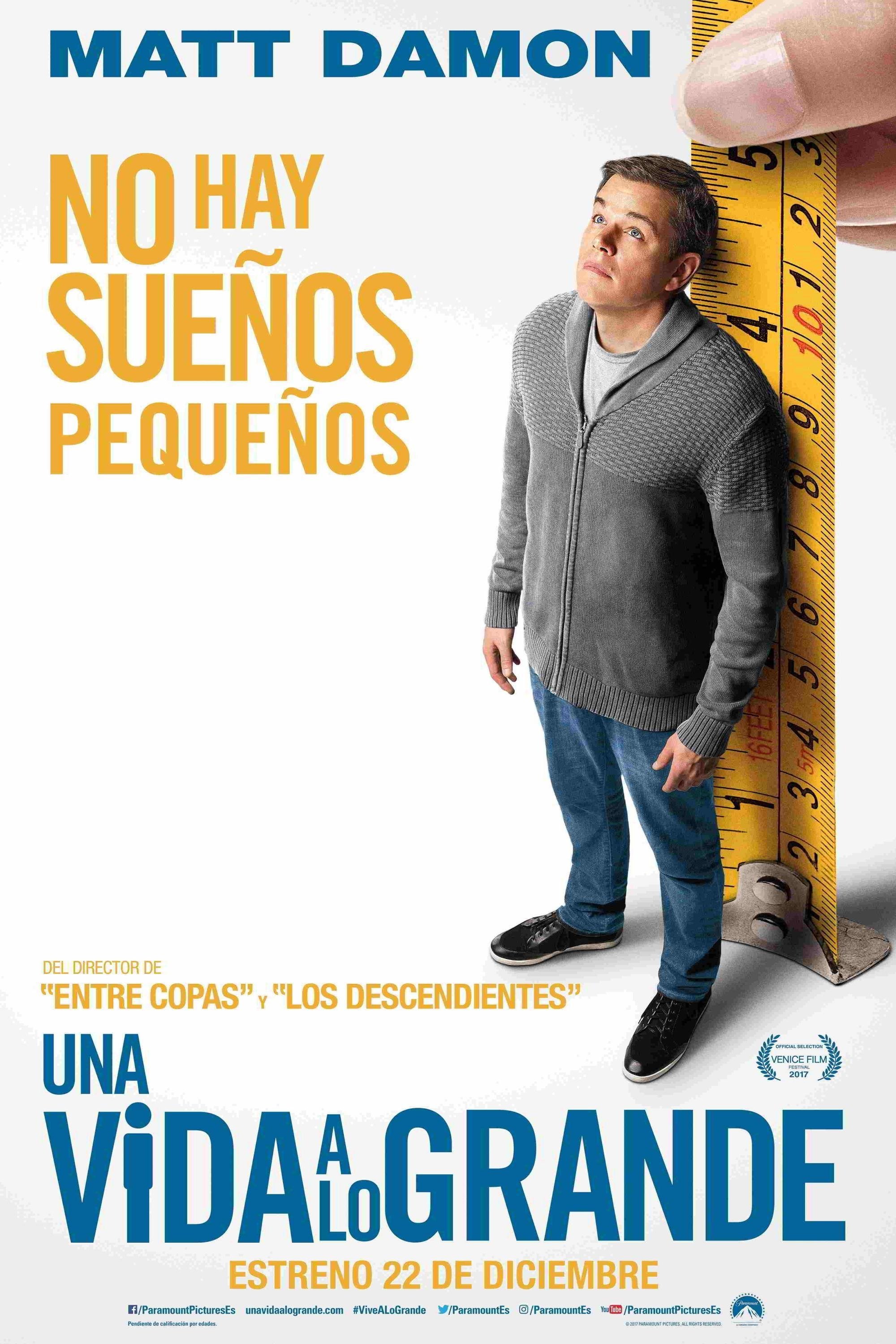 Póster Una vida a lo grande