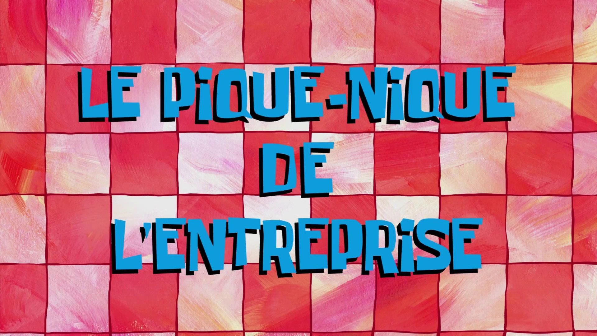 Bob l'éponge - Le pique-nique de l'entreprise