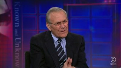 The Daily Show Season 16 :Episode 27  Donald Rumsfeld