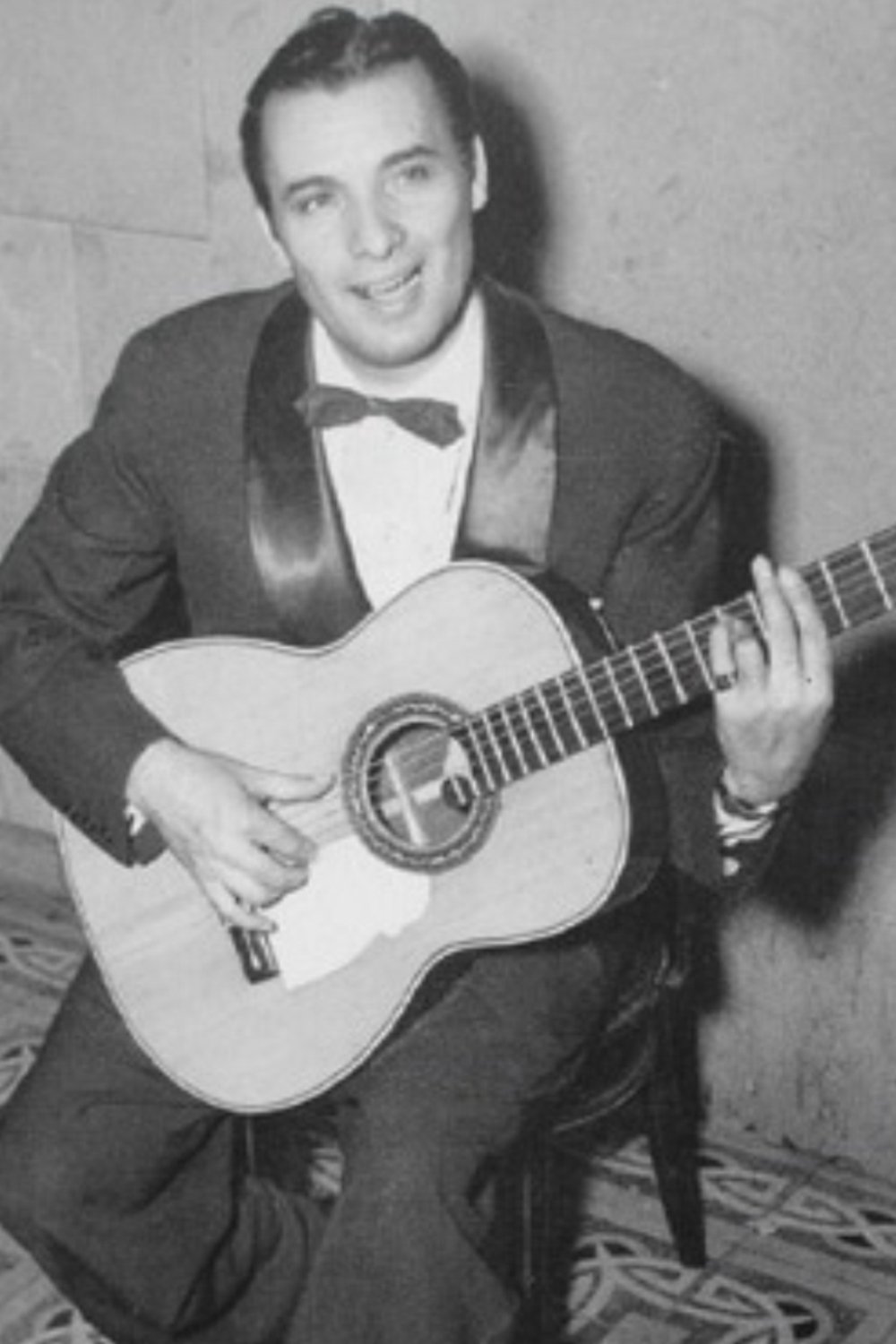 et billede af Agustín Irusta