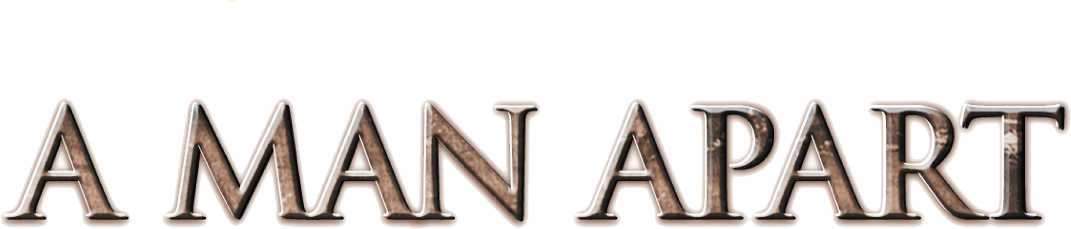 A Man Apart Logo