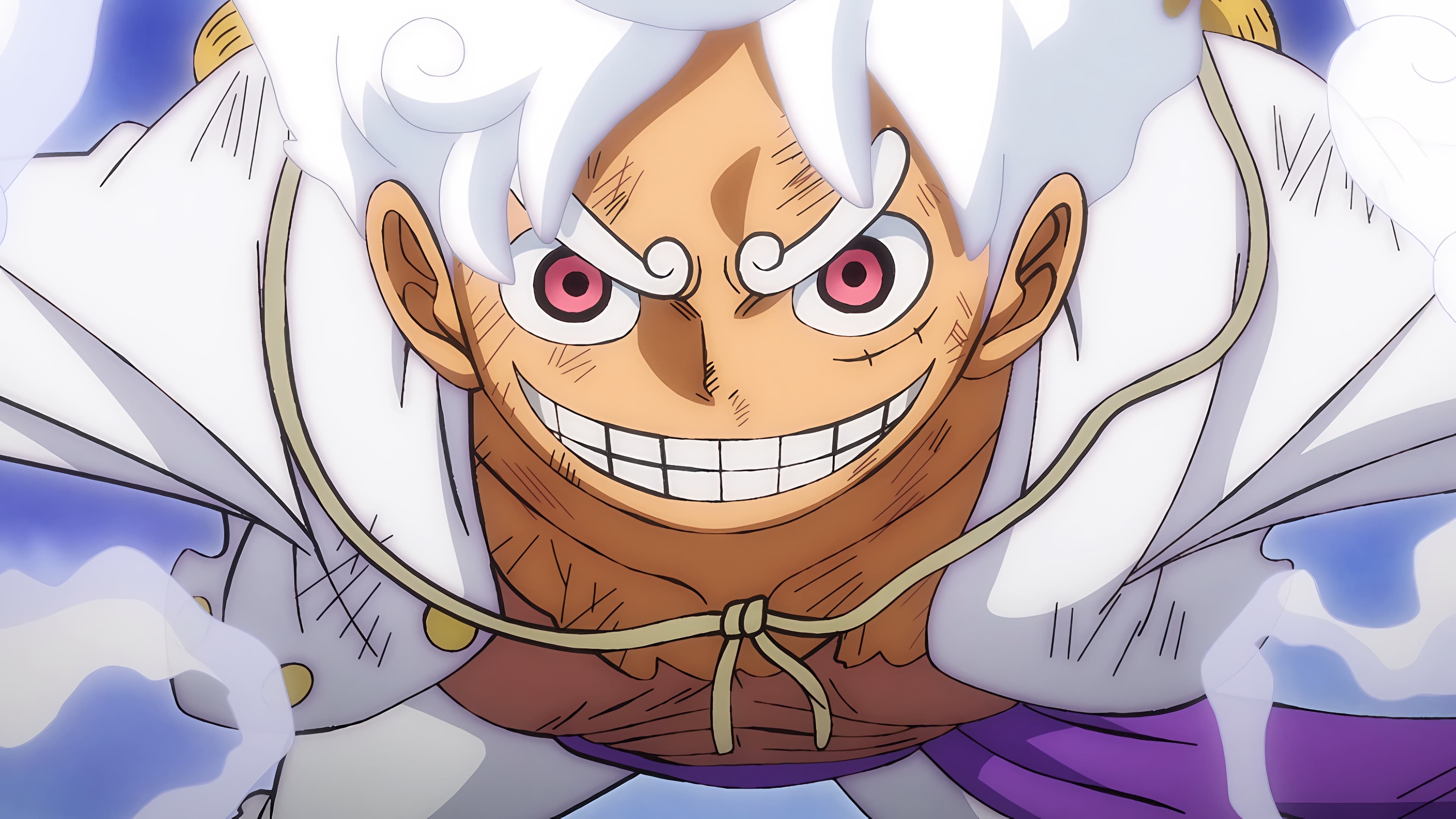 One Piece Season 21 :Episode 1072  The Ridiculous Power! Gear Five in Full Play