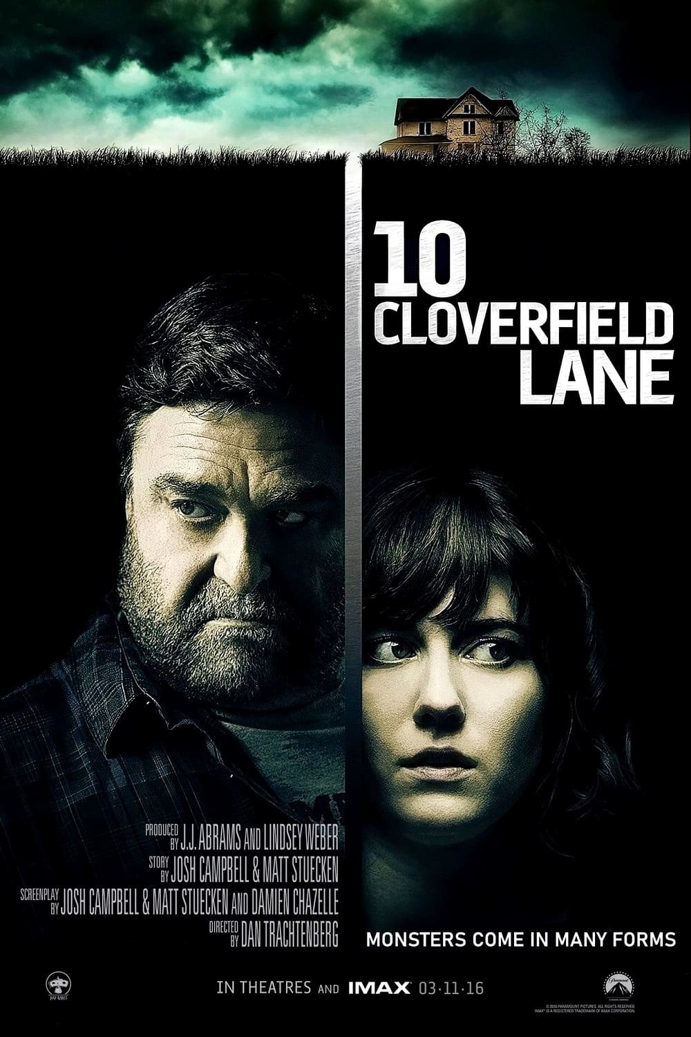 10 Cloverfield Lane Movie poster