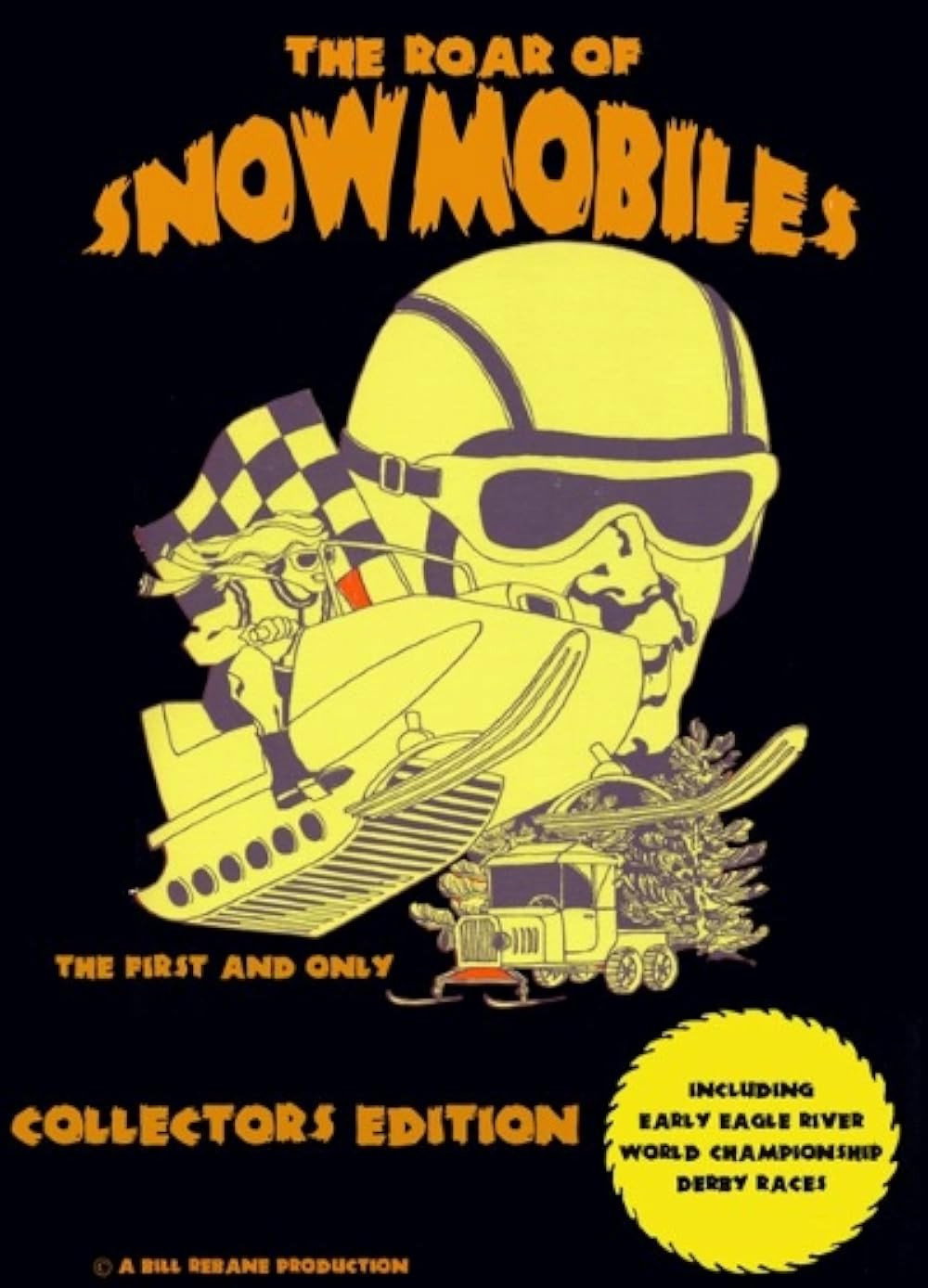 The Roar of Snowmobiles Poster