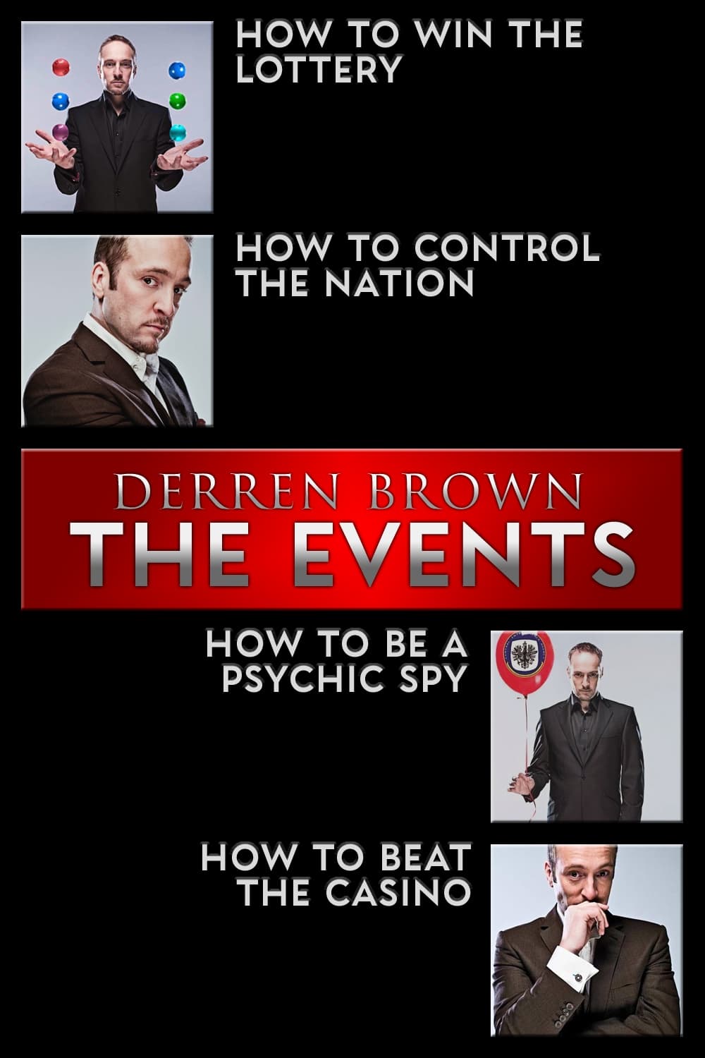 Derren Brown: The Events on FREECABLE TV