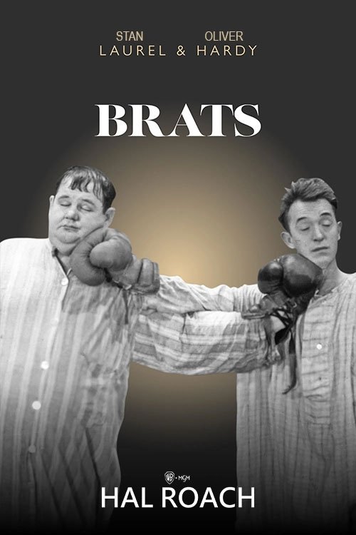 EN - Brats (1930) LAUREL AND HARDY