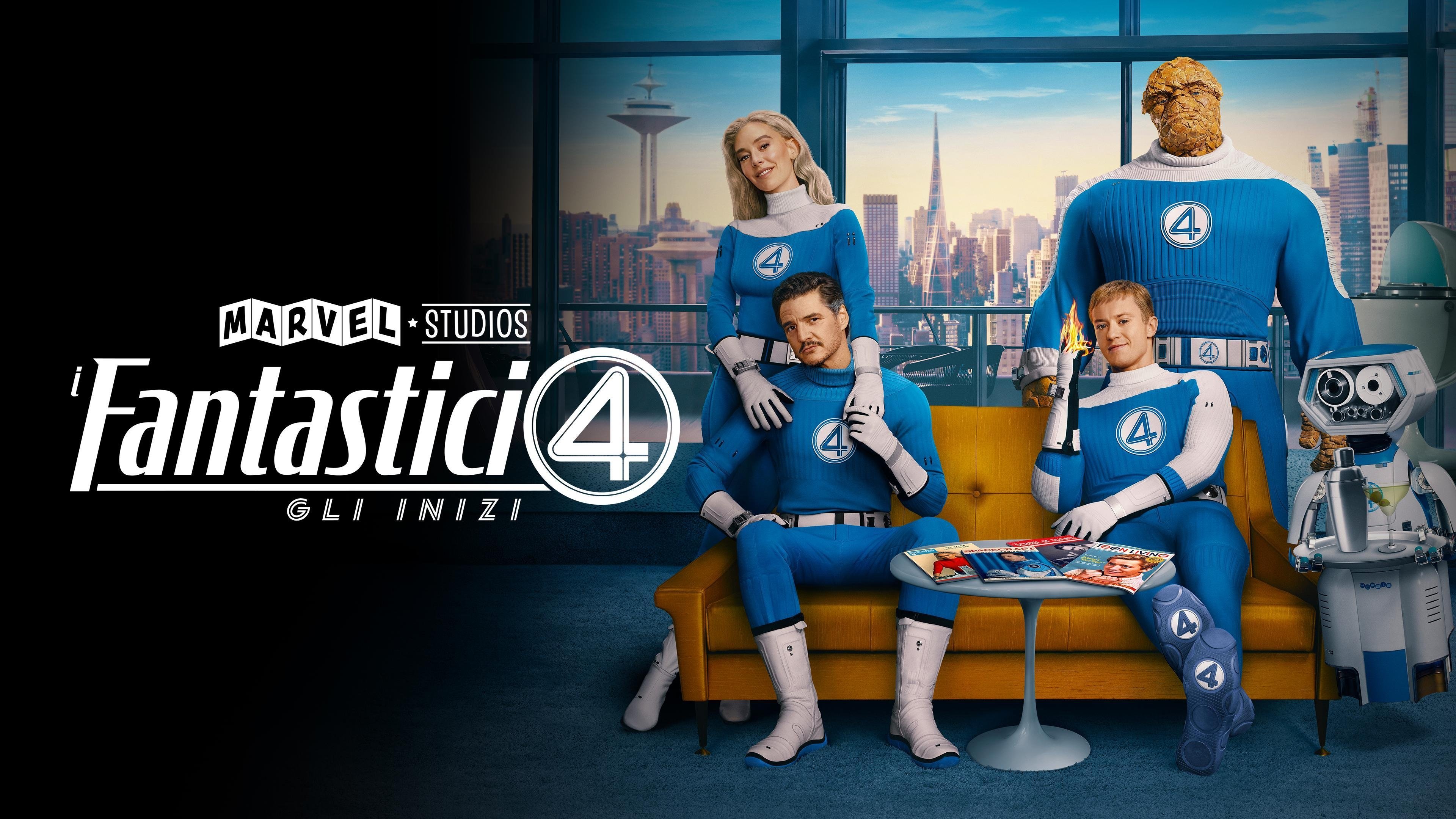 The Fantastic 4: First Steps backdrop