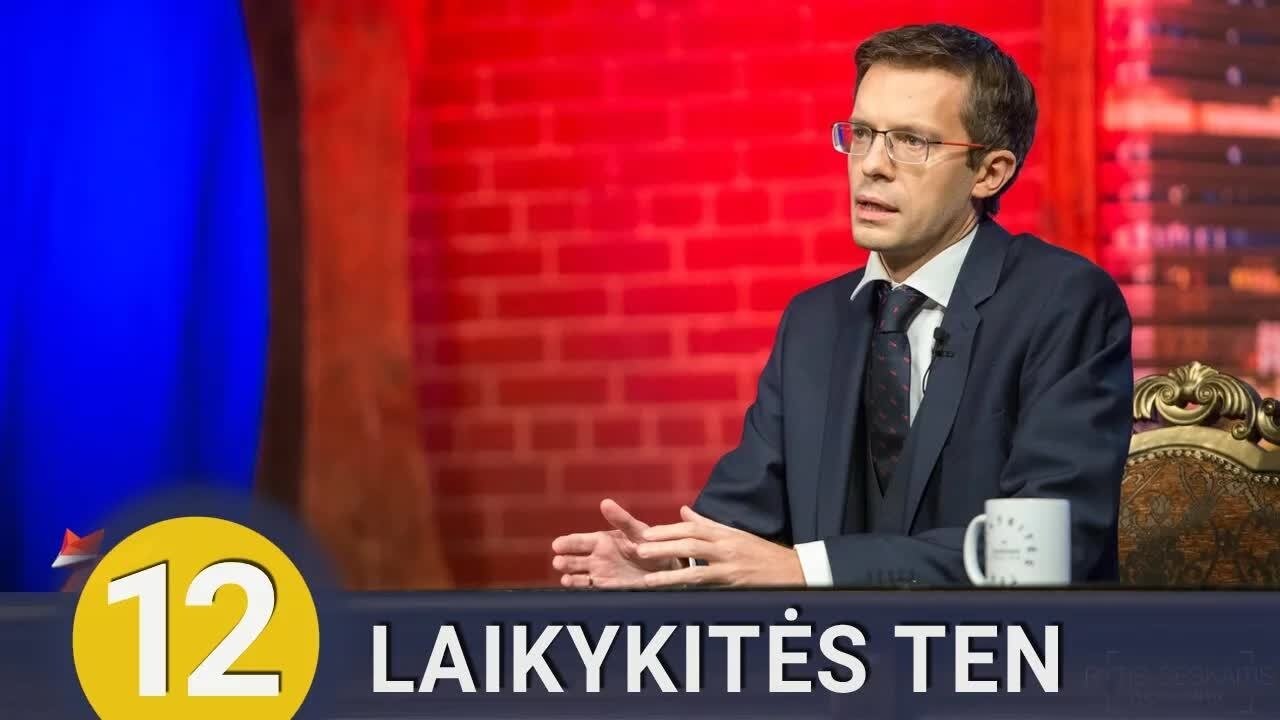 Laikykitės ten - Intelektualios satyros vakaro šou - Épisode 12