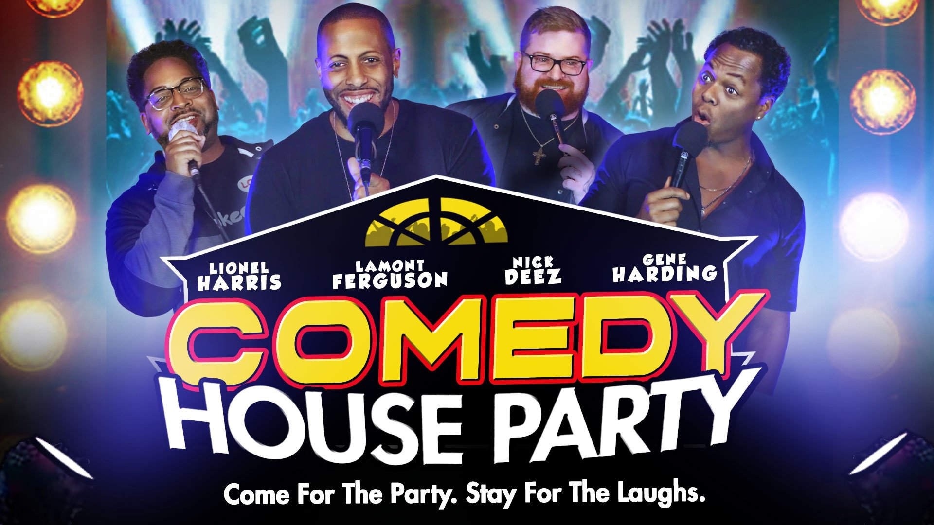 Comedy House Party Background