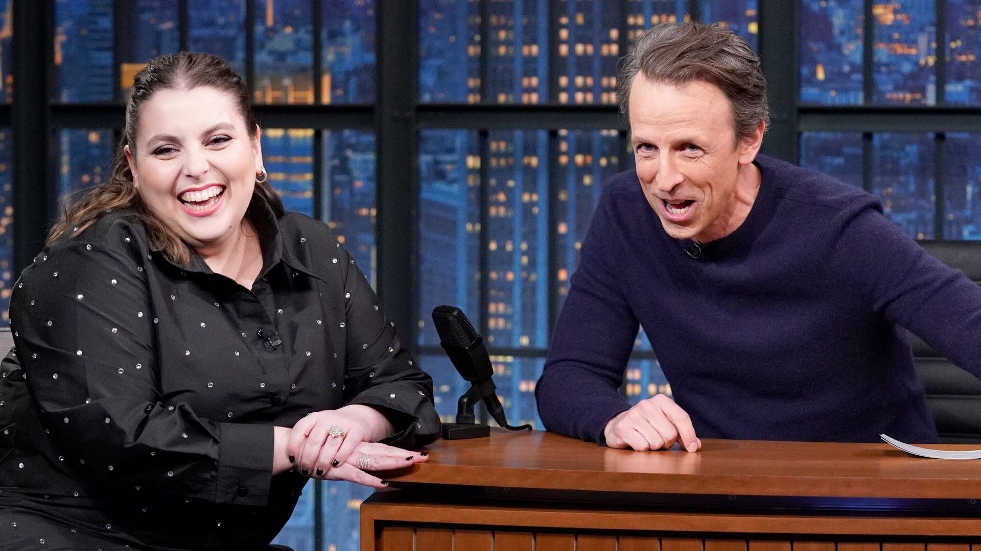 Late Night with Seth Meyers Season 11 :Episode 63  Beanie Feldstein, Ben Mendelsohn, Brooks Wackerman