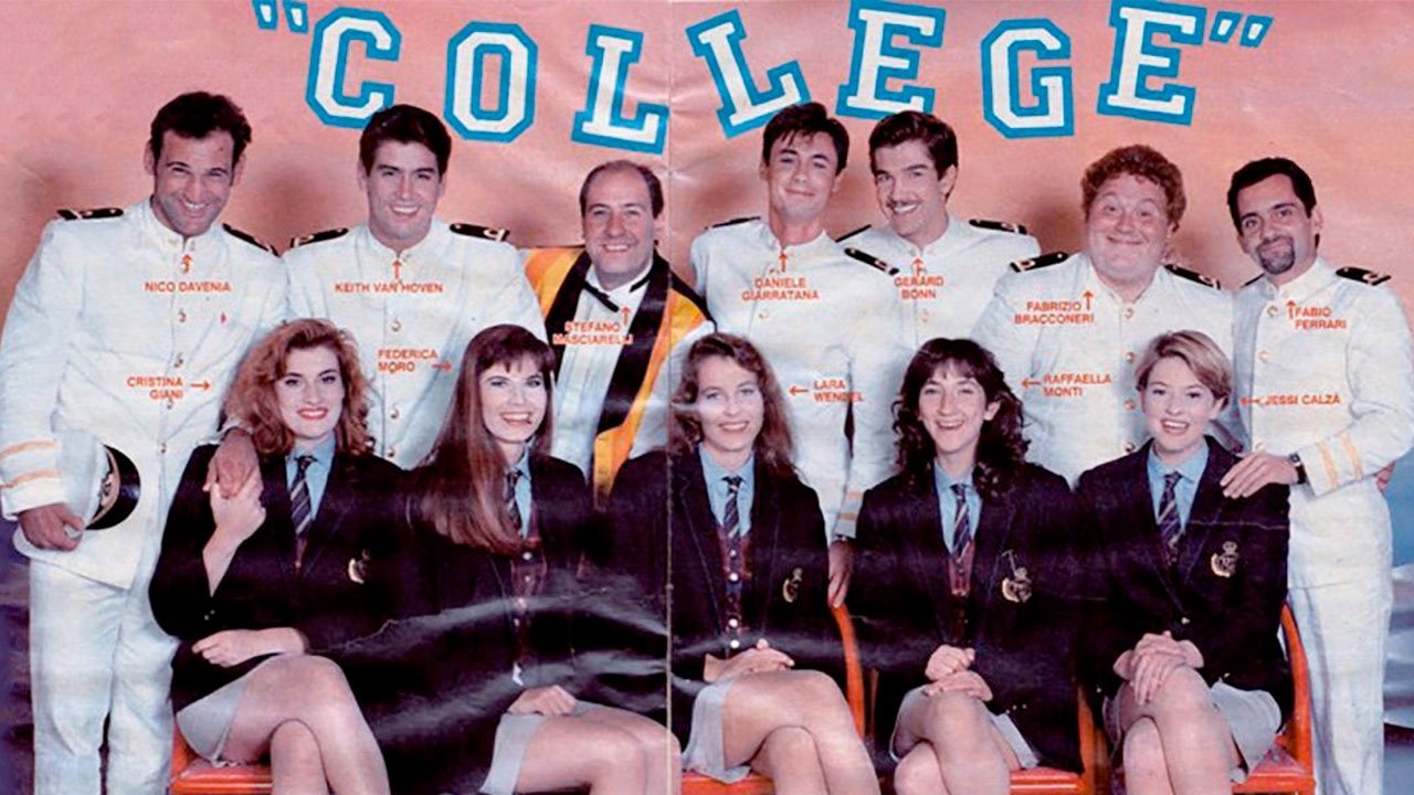 College backdrop cover