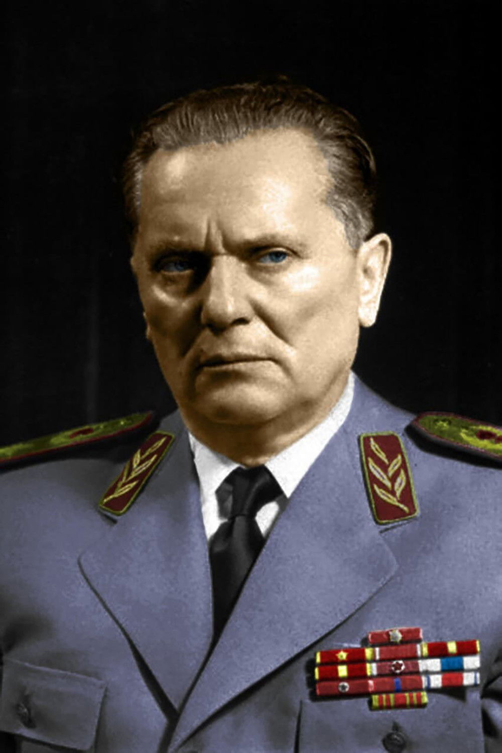et billede af Josip Broz Tito
