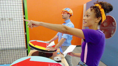 Thumbnail for Meekah & Blippi Race Cars at Discovery Cube Season 1 Episode 1