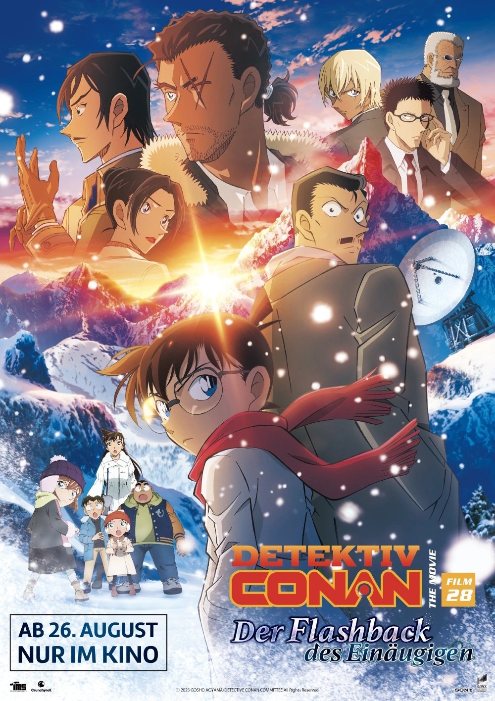 poster movie Detektiv Conan Film 28: Der Flashback des Einäugigen