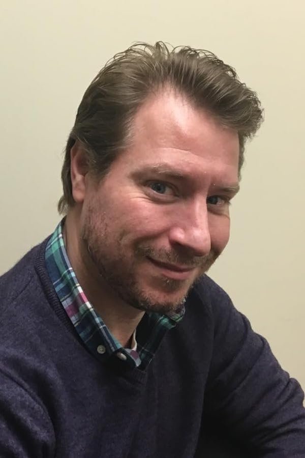 et billede af Andrew Halliday