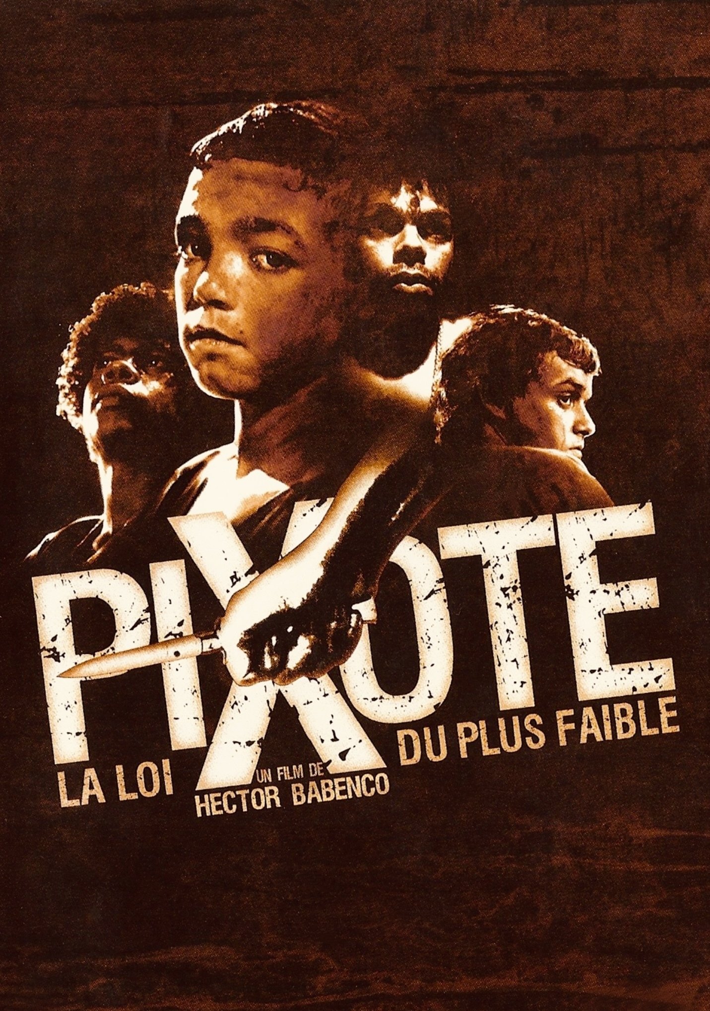 Affiche du film Pixote, la loi du plus faible 18687