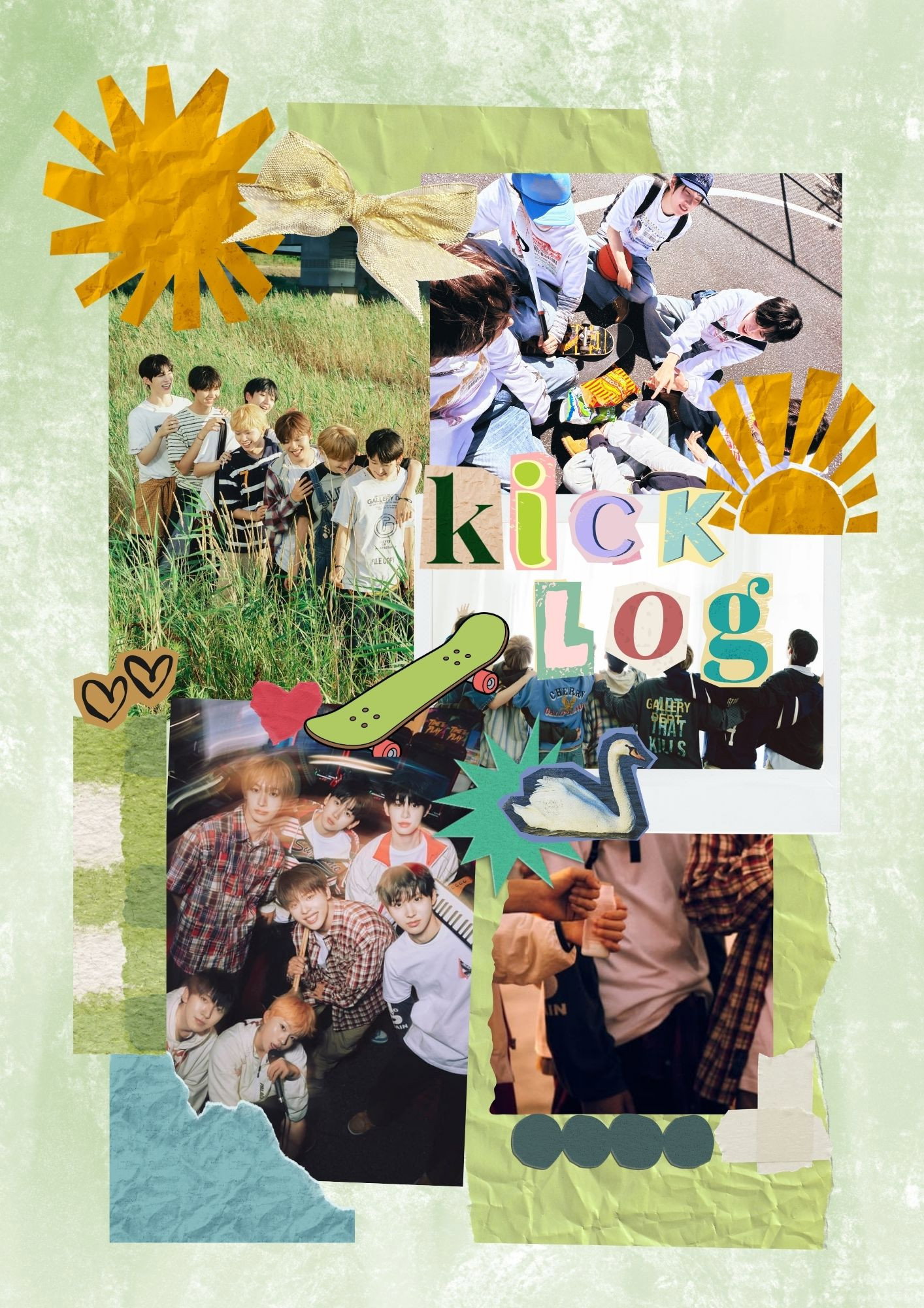 Kick-Log Poster