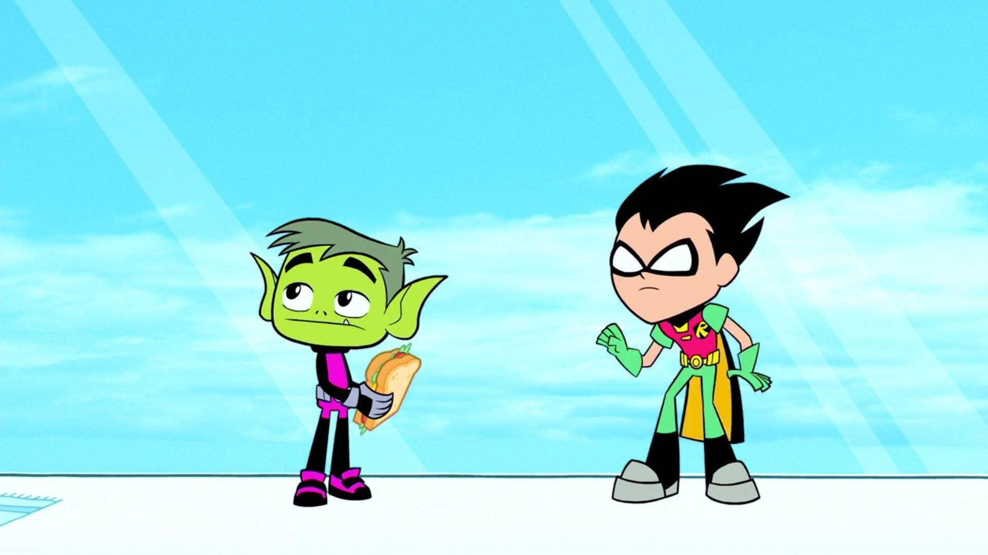 Teen Titans Go! Season 3 :Episode 28  Batman v Teen Titans: Dark Injustice