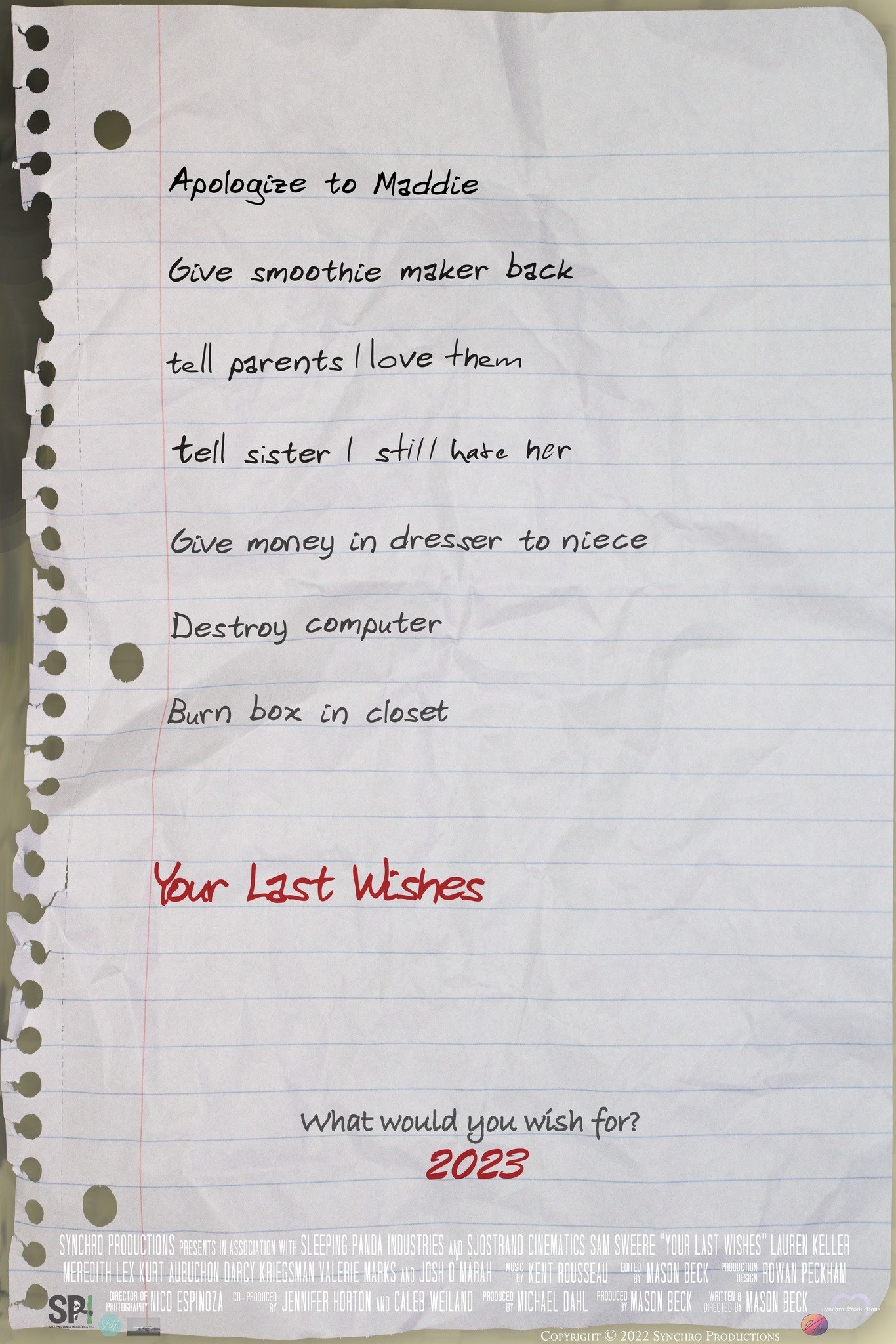 Your Last Wishes Your Last Wishes