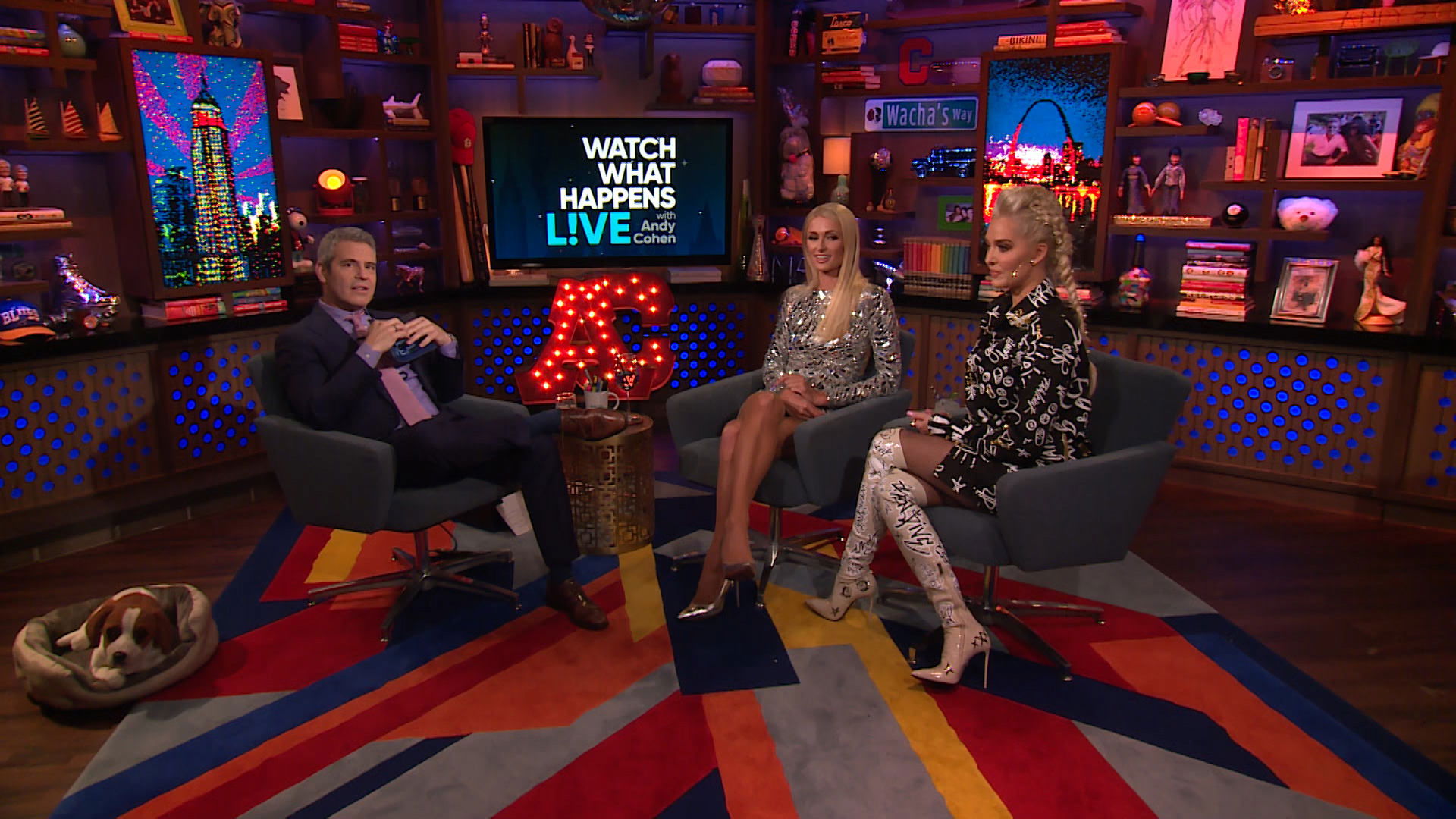 Watch What Happens Live with Andy Cohen Season 16 :Episode 81  Erika Jayne; Paris Hilton