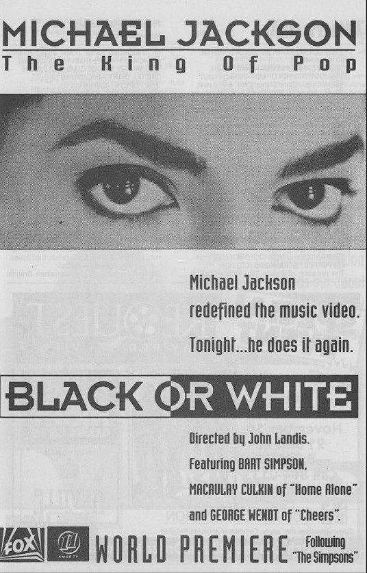 Michael Jackson: Black or White Poster