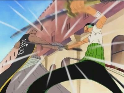 牙をむくゾロ！立ちはだかった野獣！