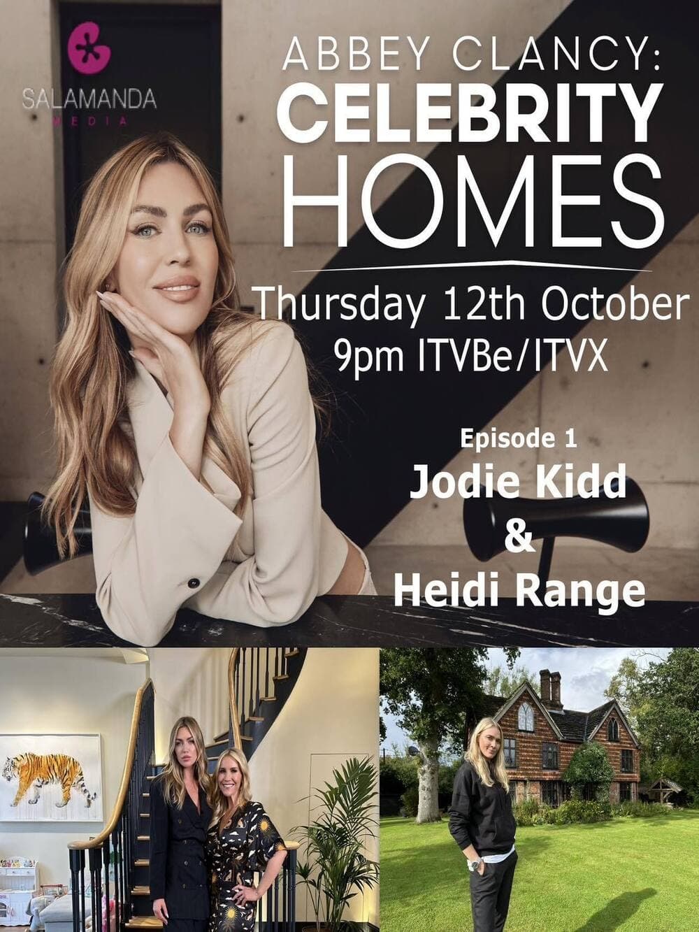Abbey Clancy: Celebrity Homes (TV Series 2023- ) - Posters — The Movie ...