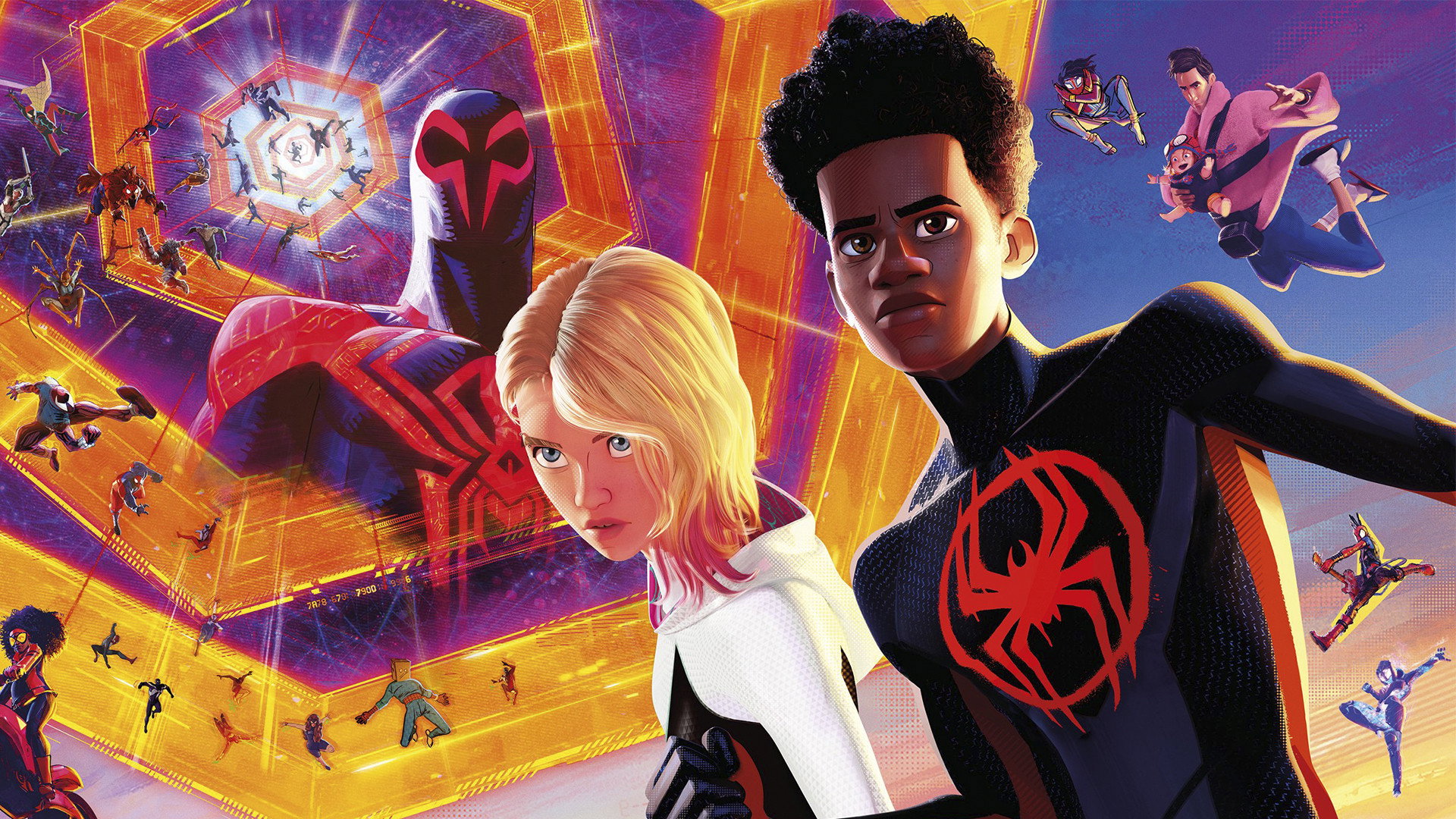 Mini-Zaino Spider-Man: Across The Spider-Verse Web - Edizione Limitata Entertainment Earth, In Ecopelle