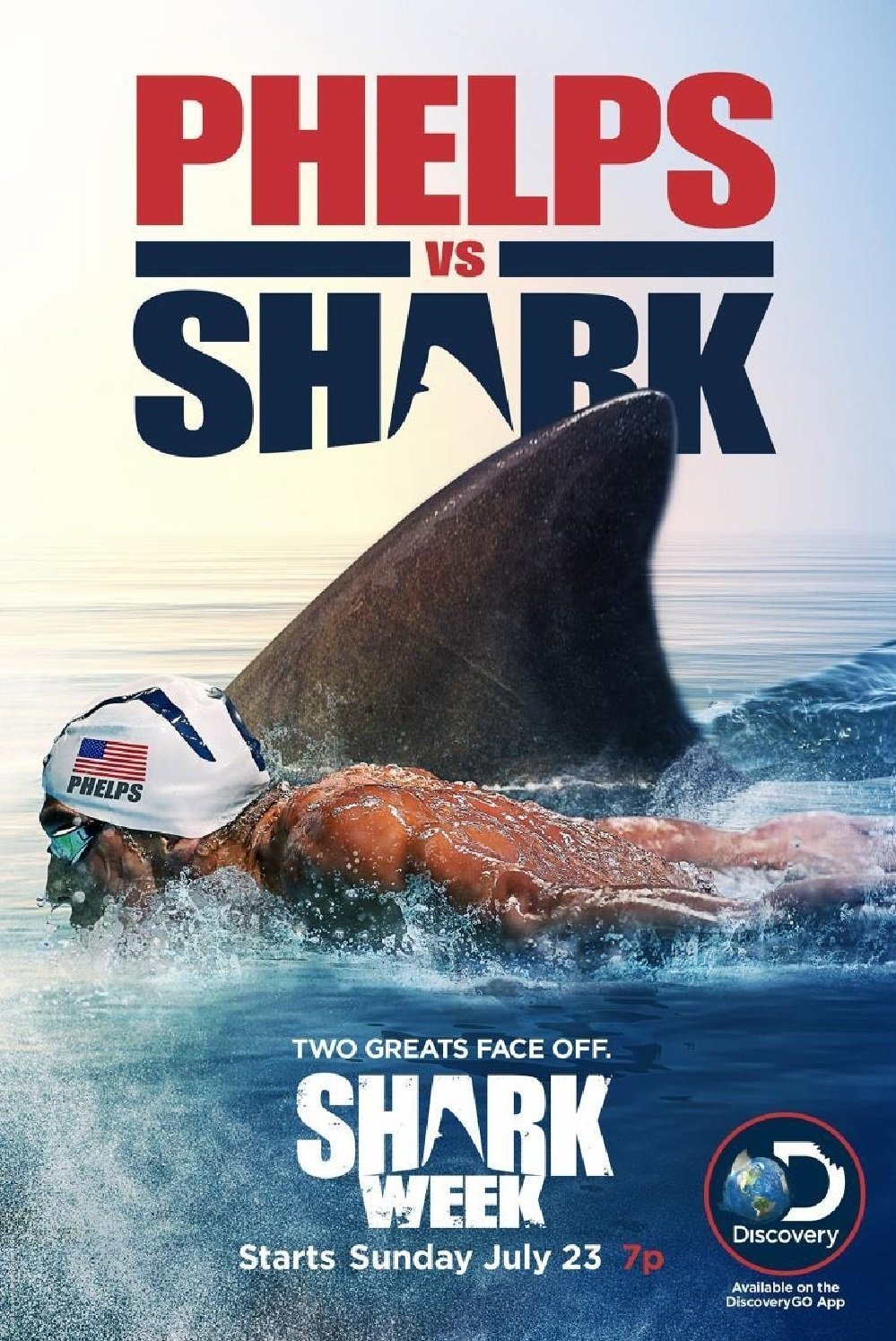 Phelps vs Shark