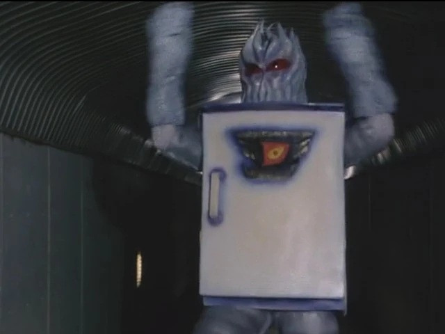 Kamen Rider Season 7 :Episode 38  Dangerous! Don't Enter Where Fridge Monster is In!!