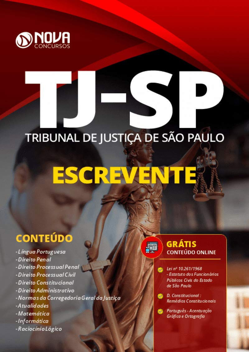TJ SP - Escrevente Técnico Judiciário do Tribunal de Justiça de São Paulo