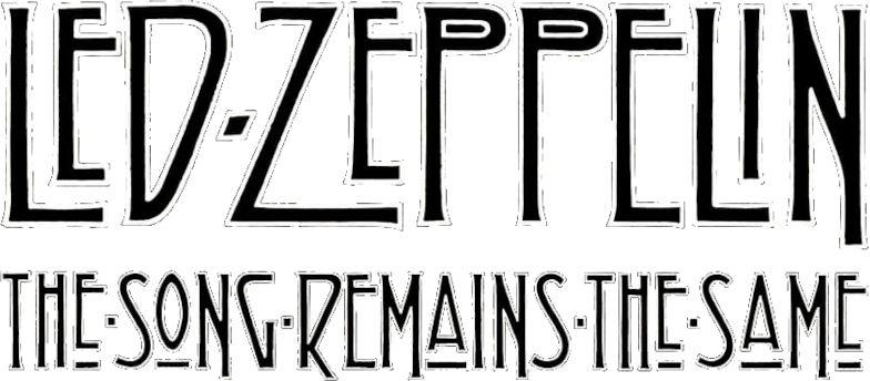 Led Zeppelin - The Song Remains the Same Logo