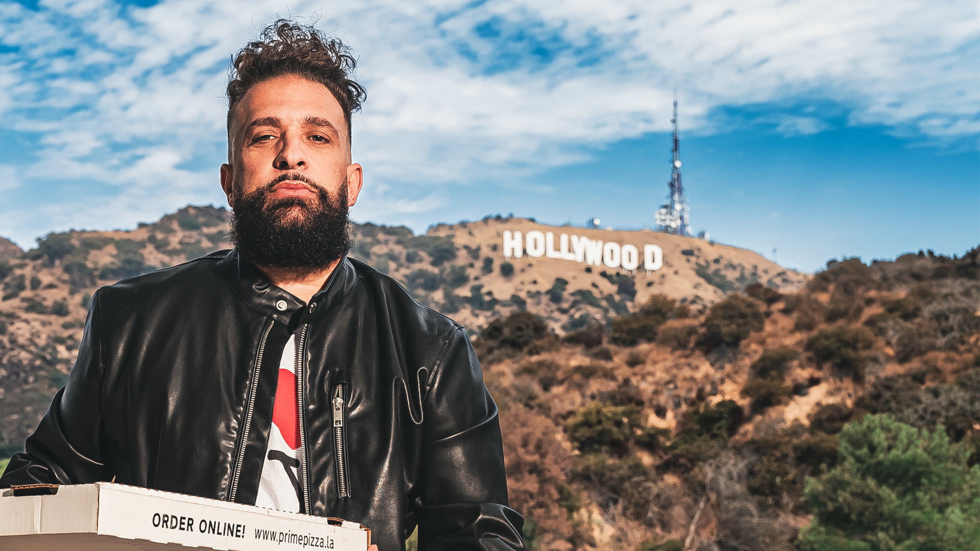 The Best Pizza is in LA backdrop