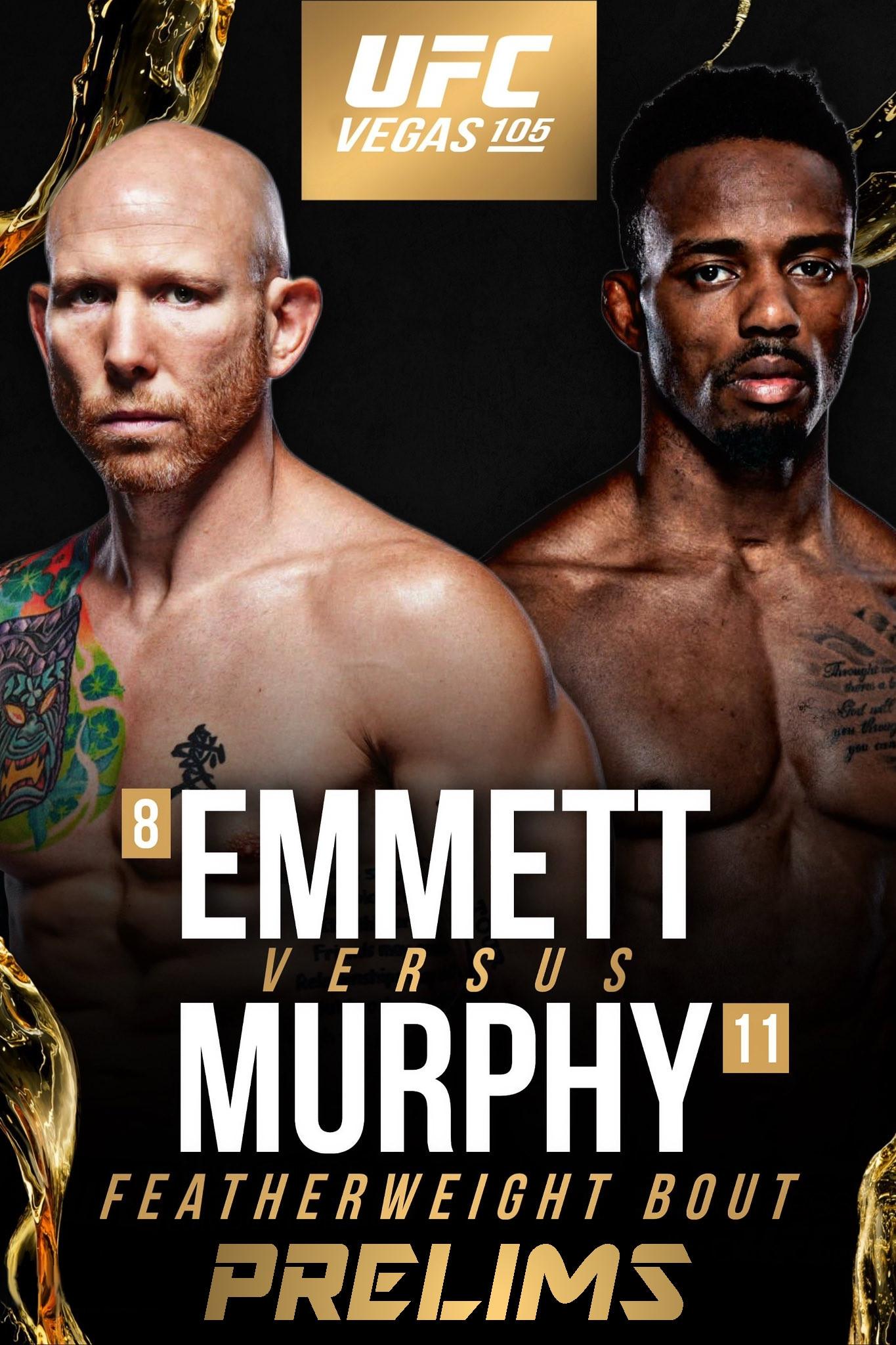 UFC on ESPN 65: Emmett vs. Murphy