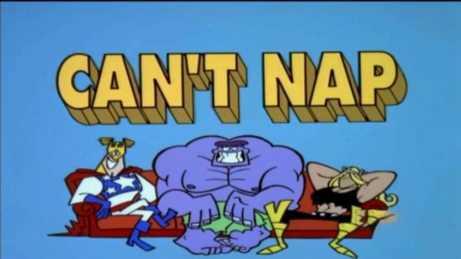 Dexter's Laboratory Season 1 The Justice Friends Can't Nap (1997