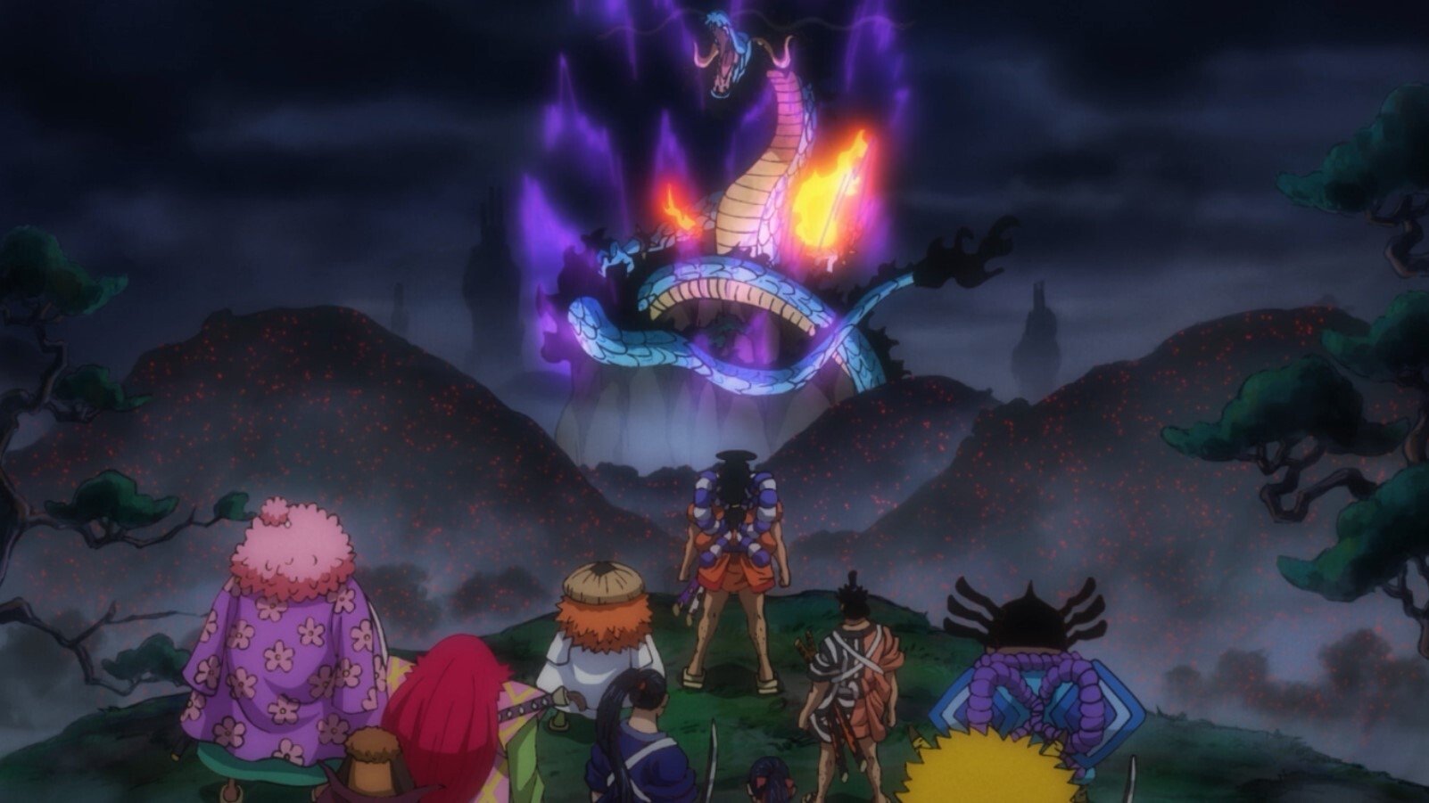 One Piece Season 21 :Episode 971  Raid! Oden and the Nine Red Scabbards