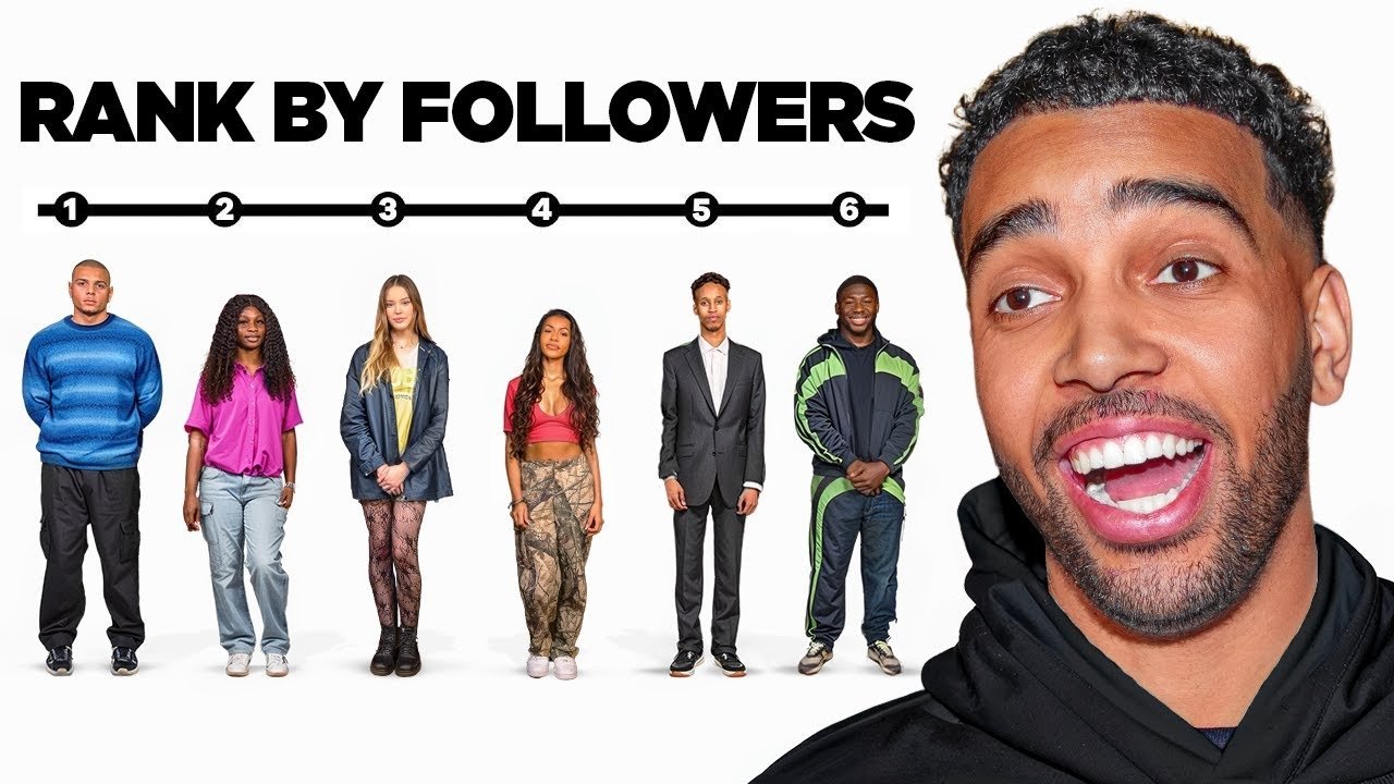 Thumbnail for Ranking Strangers By Followers Season 1 Episode 130
