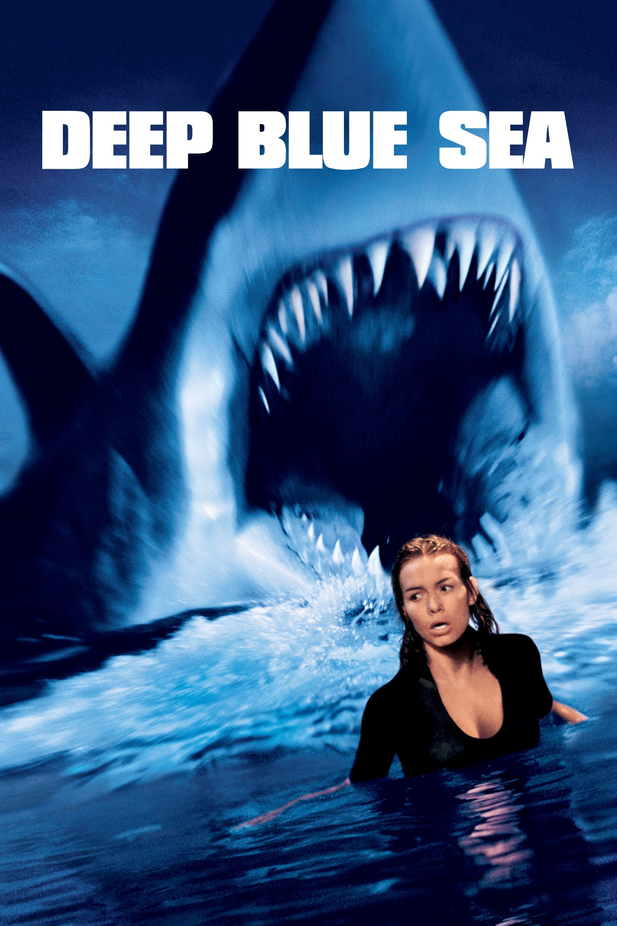 Deep Blue Sea Movie poster