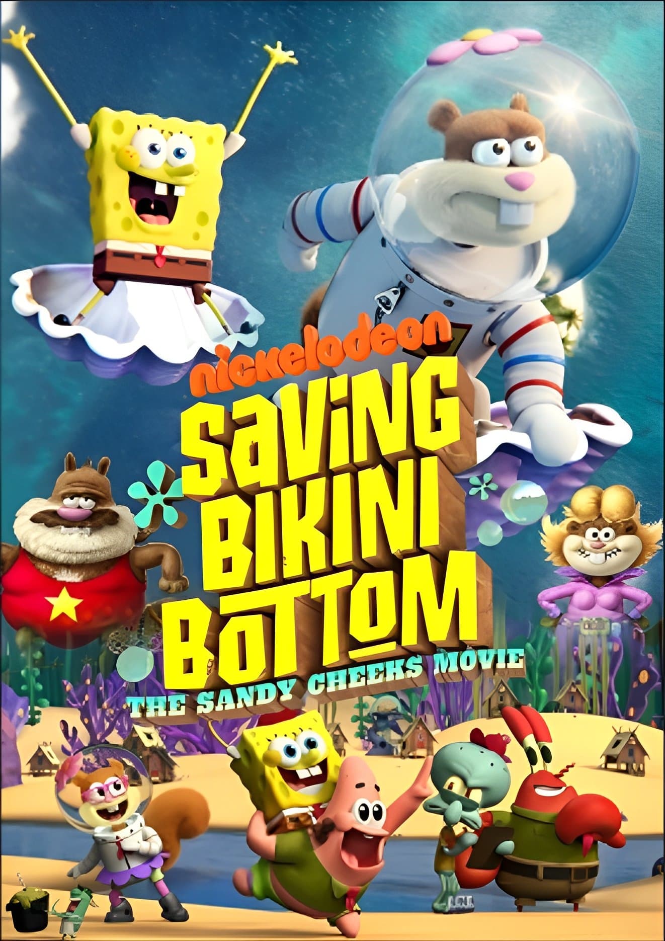 Image Saving Bikini Bottom: The Sandy Cheeks Movie